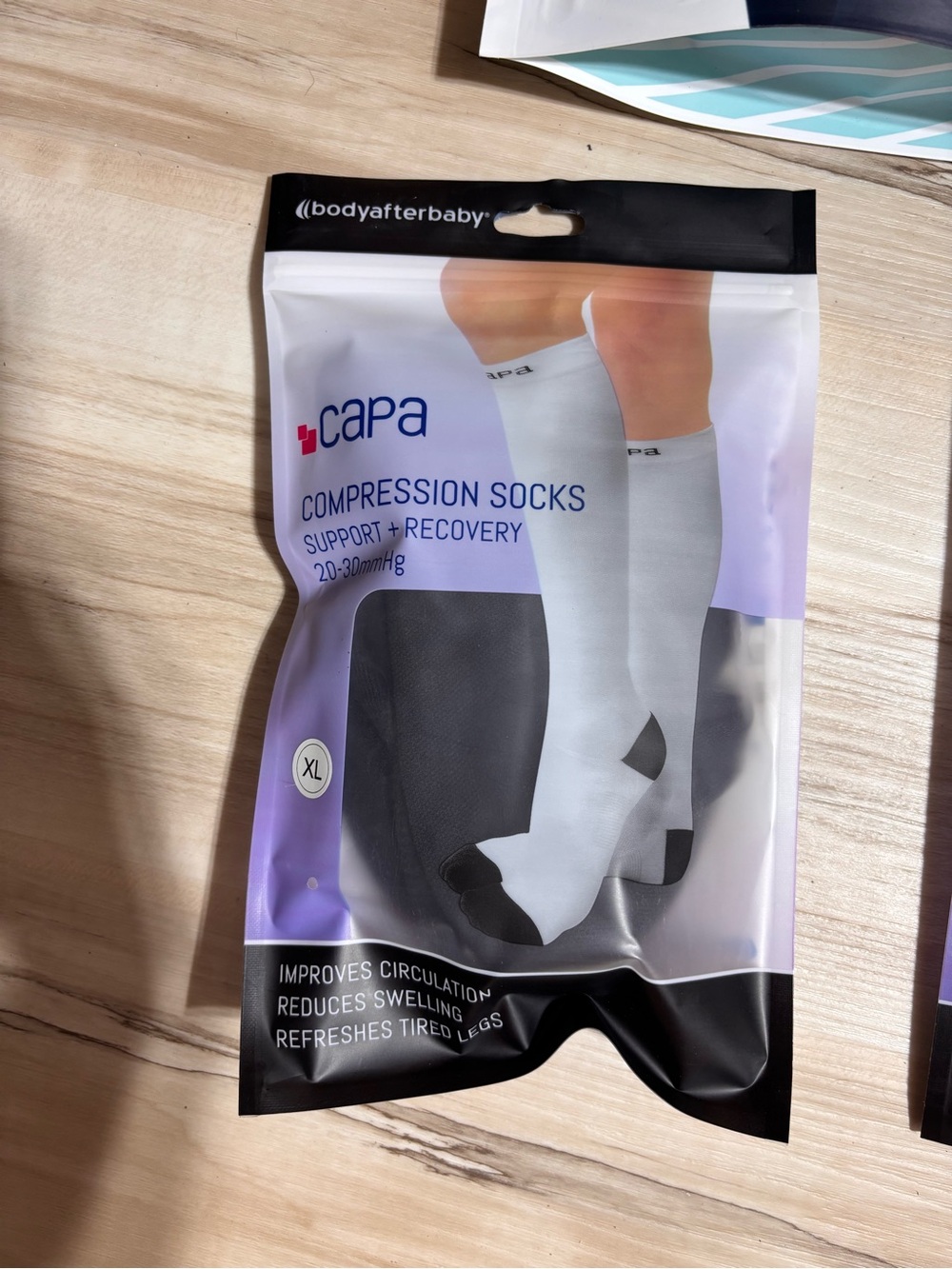 Body After Baby black Compression Socks – Support & Recovery